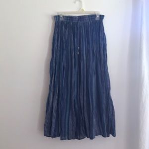 Blue Vintage Skirt